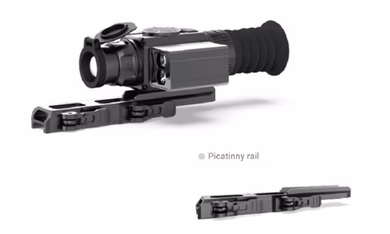 Recoil Rated Easy to Operate Thermal Imaging Riflescopes with Laser Rangefinder
