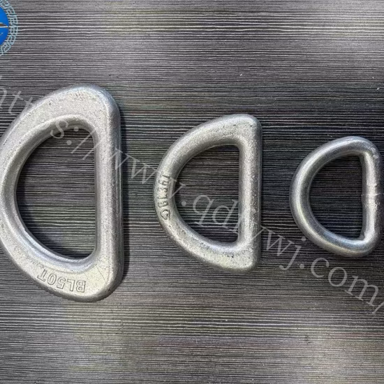 1" D Ring with Wraps