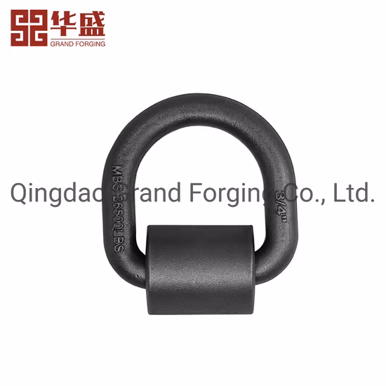 Self Color D Ring with Wraps