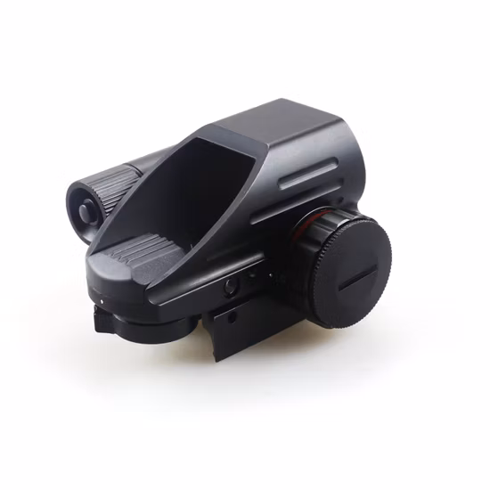 2021 Latest Tactical Compact 3moa Enclosed Weapon Red &amp; Green DOT Sight with Side 3 Buttons Switch and Side Attached Green Aimg Laser Sight