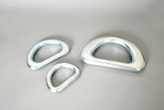 1" D Ring with Wraps