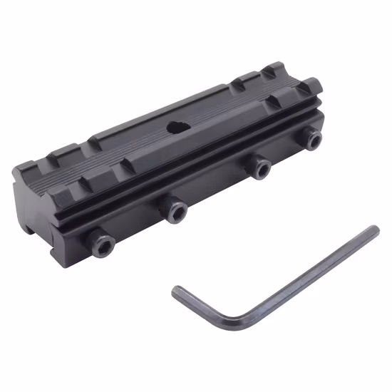 Picatinny Weaver Adaptor Rail 9-11mm Scope Base Change Mount