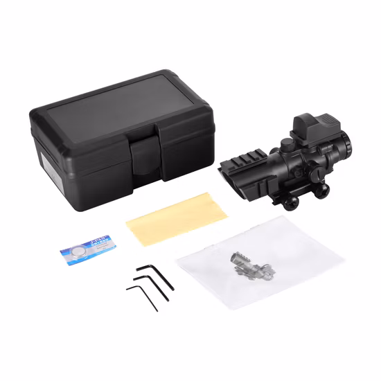 Spina Optics Tactical Mini Low Profile Red DOT Sight Scope Reflex Sight